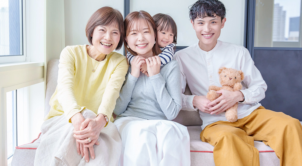 赤ちゃんから大人まであらゆる年代に対応